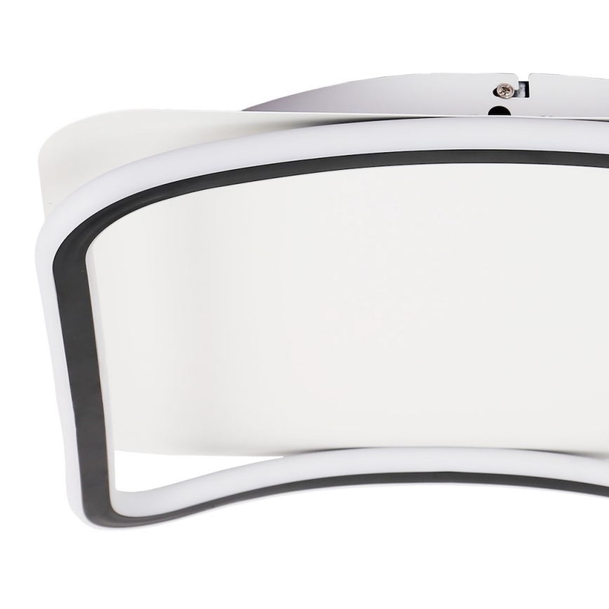 LED stropné svietidlo CALI LED/30W/230V 40x40 cm čierna