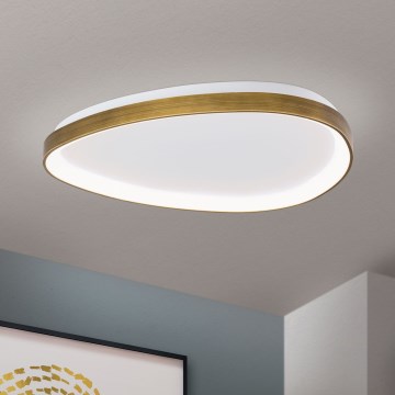 LED Stropné svietidlo CHARLIE LED/48W/230V pr. 65 cm zlatá