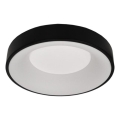 LED stropné svietidlo DRAX LED/32W/230V 4000K pr. 38 cm čierne