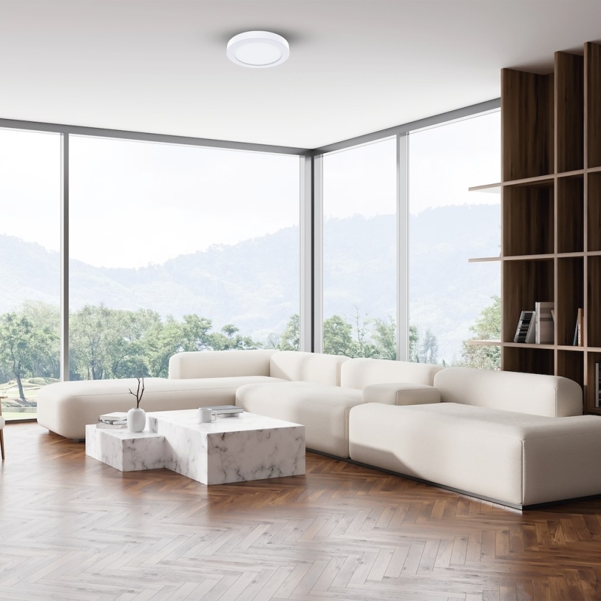 LED stropné svietidlo EVORA LED/6W/230V 3000/4000/6000K priemer 14 cm biele