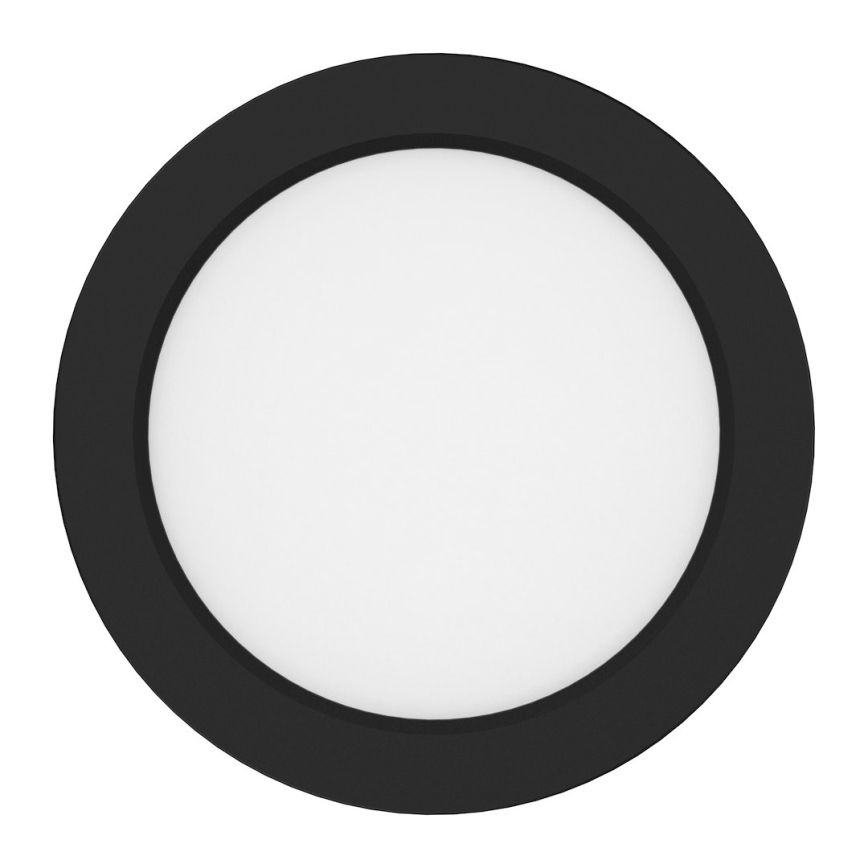 LED stropné svietidlo EVORA LED/6W/230V 3000/4000/6000K priemer 14 cm čierne