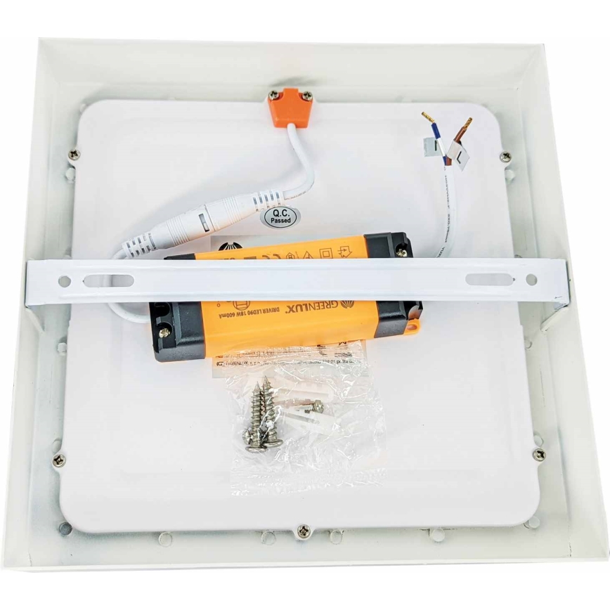 LED Stropné svietidlo FENIX LED/12W/230V 3800K 17 cm snehovo biela