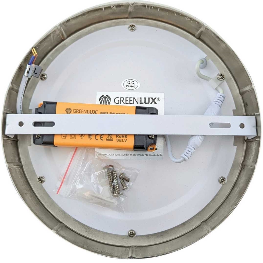 LED Stropné svietidlo FENIX LED/24W/230V 2800K pr. 29,8 cm