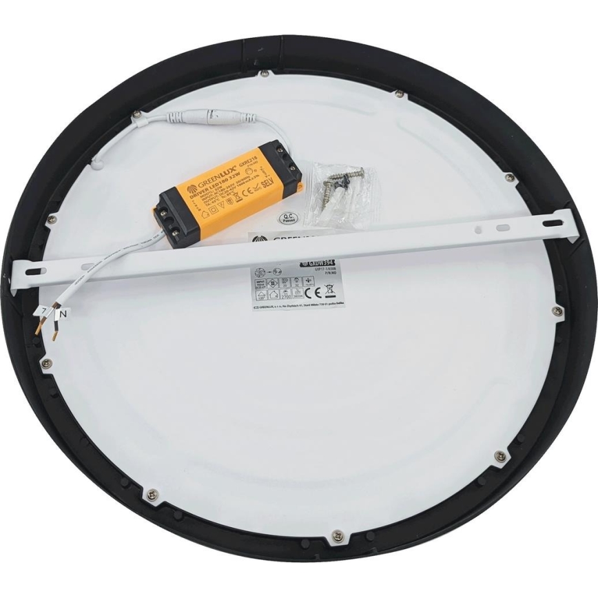 LED Stropné svietidlo FENIX LED/32W/230V 3800K pr. 40 cm