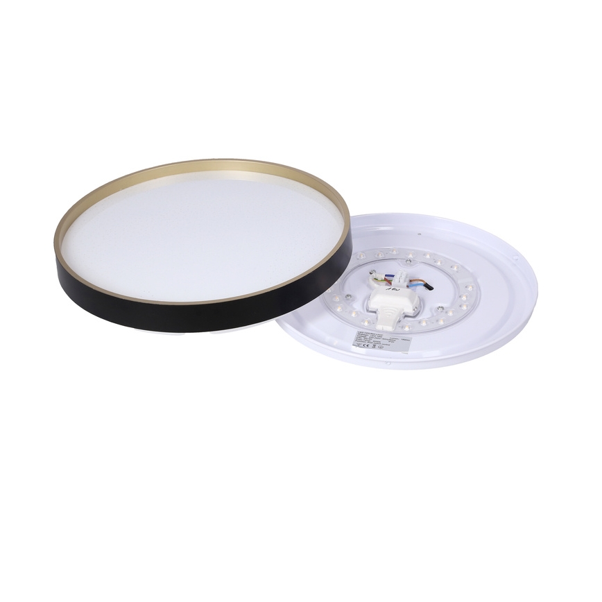 LED Stropné svietidlo FLORIDA LED/18W/230V čierna