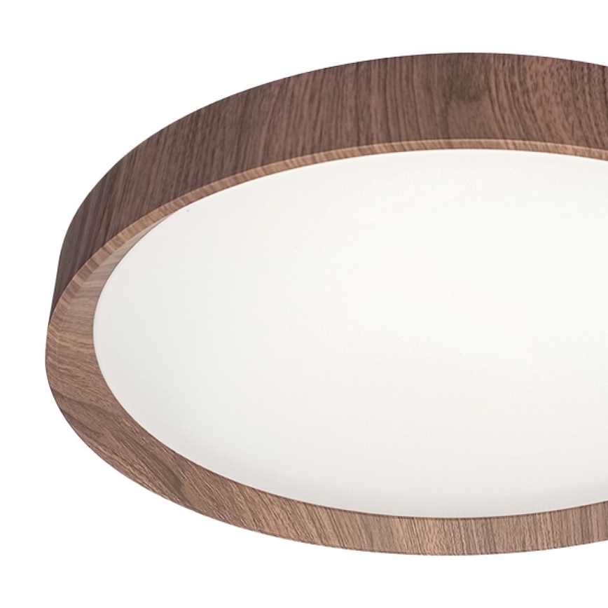 LED stropné svietidlo FOREST LED/24W/230V pr. 39 cm hnedé
