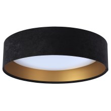 LED Stropné svietidlo GALAXY 1xLED/24W/230V pr. 44 cm čierna/zlatá
