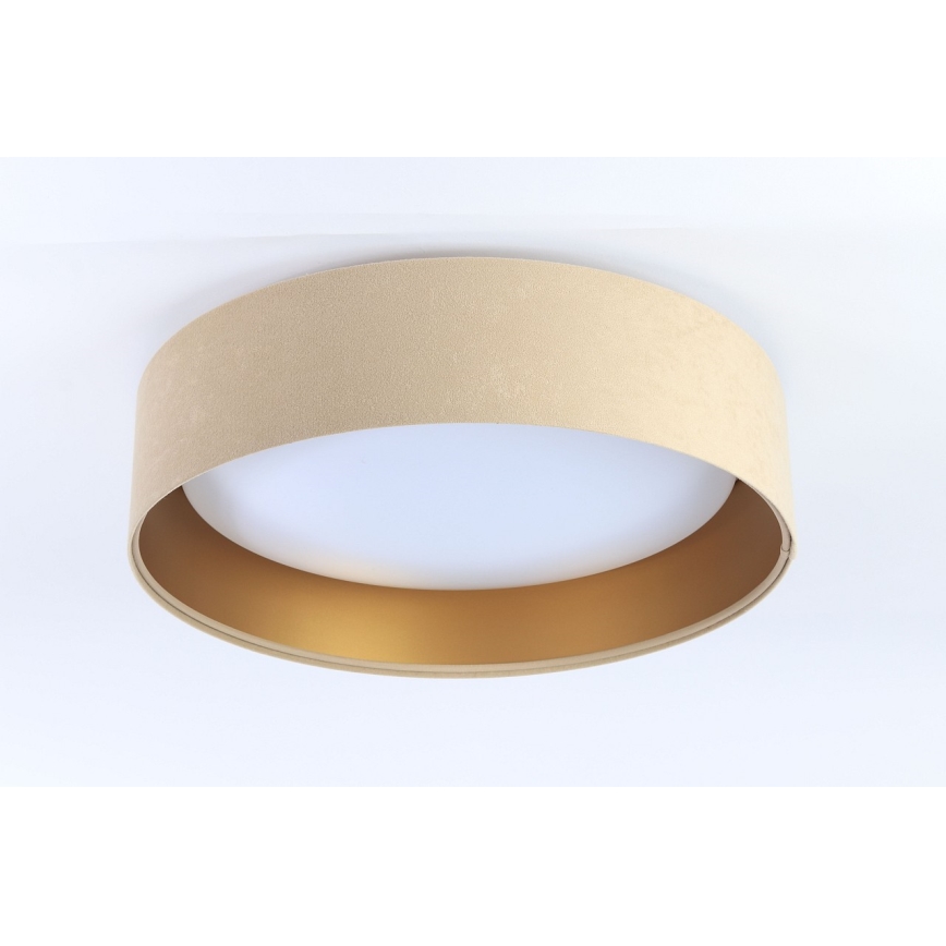 LED Stropné svietidlo GALAXY LED/24W/230V pr. 44 cm béžová/zlatá