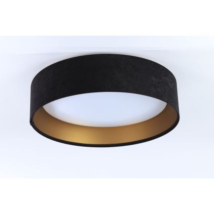 LED stropné svietidlo GALAXY LED/24W/230V pr. 44 cm čierna/zlatá