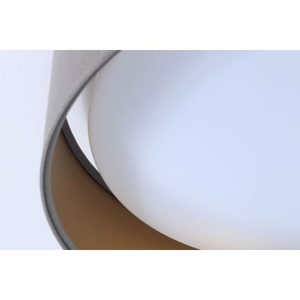 LED stropné svietidlo GALAXY LED/24W/230V pr. 44 cm sivá/zlatá