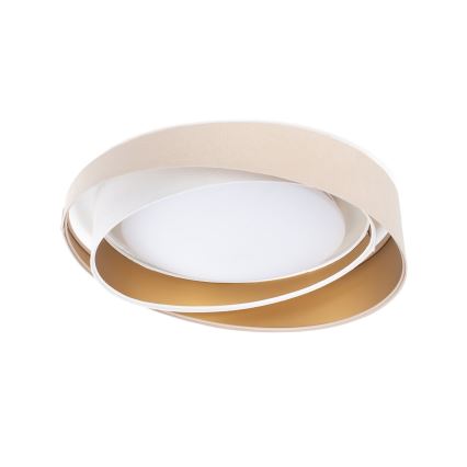 LED stropné svietidlo GALAXY MODERN LED/24W/230V pr. 55 cm béžová/biela/zlatá