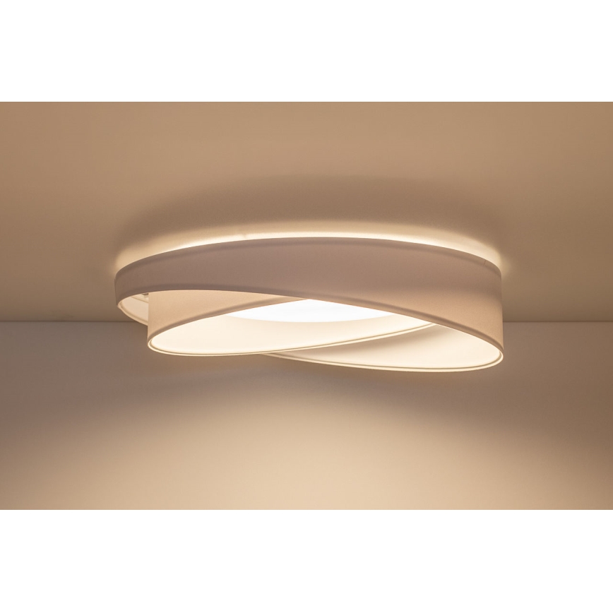 LED Stropné svietidlo GALAXY MODERN LED/24W/230V pr. 55 cm biela