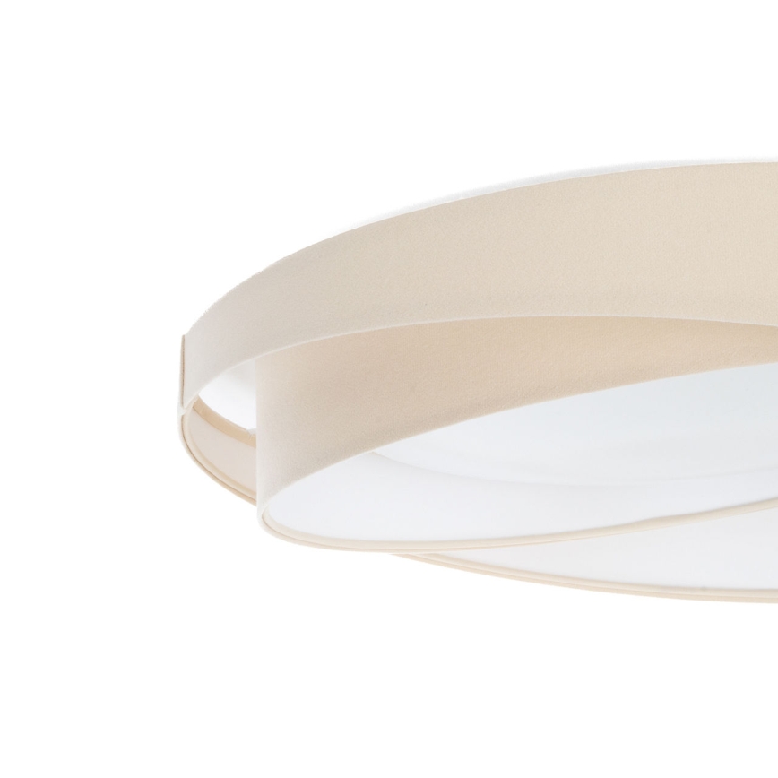 LED stropné svietidlo GALAXY MODERN LED/24W/230V pr. 55 cm krémová/biela