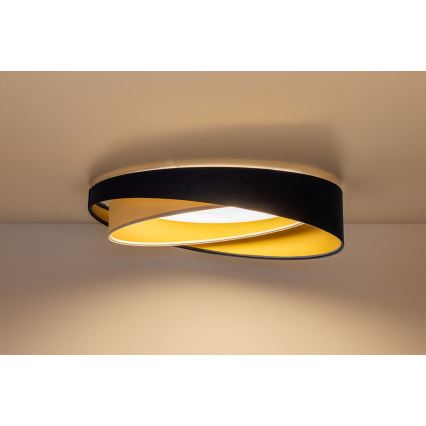 LED stropné svietidlo GALAXY MODERN LED/24W/230V pr. 55 cm modrá/biela/zlatá