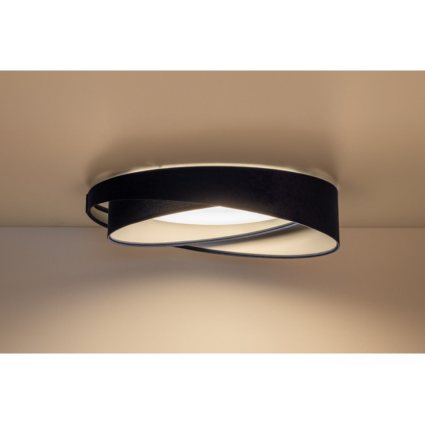 LED stropné svietidlo GALAXY MODERN LED/24W/230V pr. 55 cm modrá/strieborná