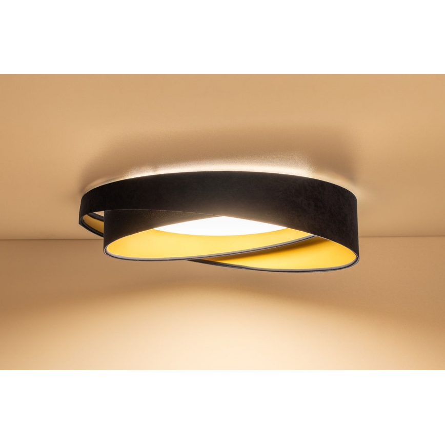 LED stropné svietidlo GALAXY MODERN LED/24W/230V pr. 55 cm modrá/zlatá