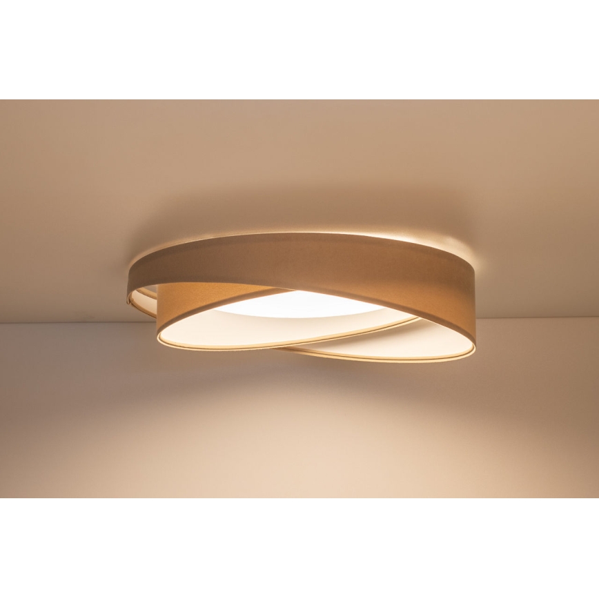 LED stropné svietidlo GALAXY MODERN LED/24W/230V priemer 55 cm béžová/biela