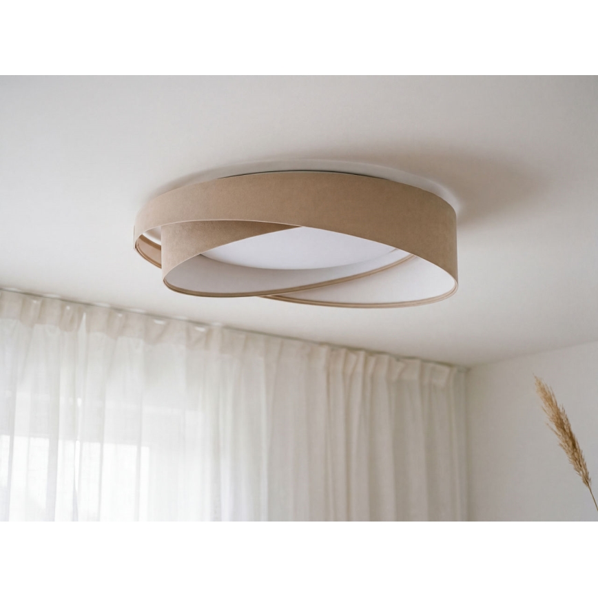 LED stropné svietidlo GALAXY MODERN LED/24W/230V priemer 55 cm béžová/biela