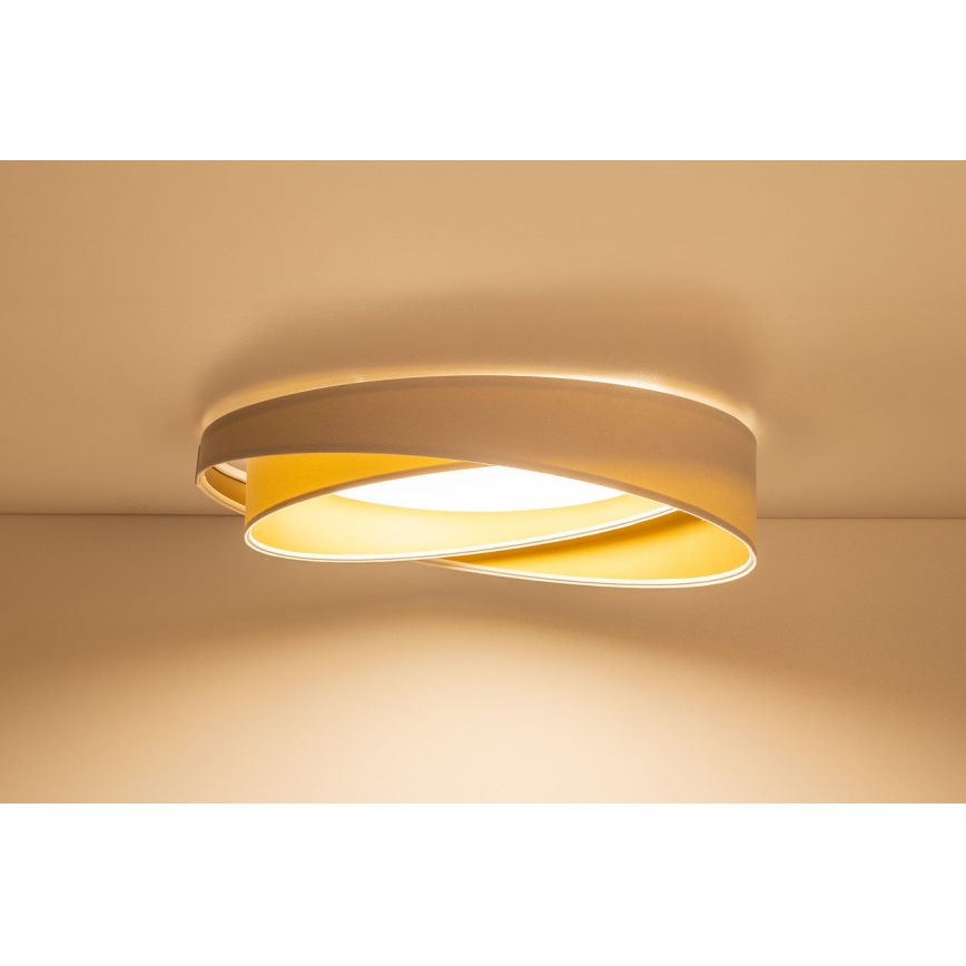 LED stropné svietidlo GALAXY MODERN LED/24W/230V priemer 55 cm biela/zlatá