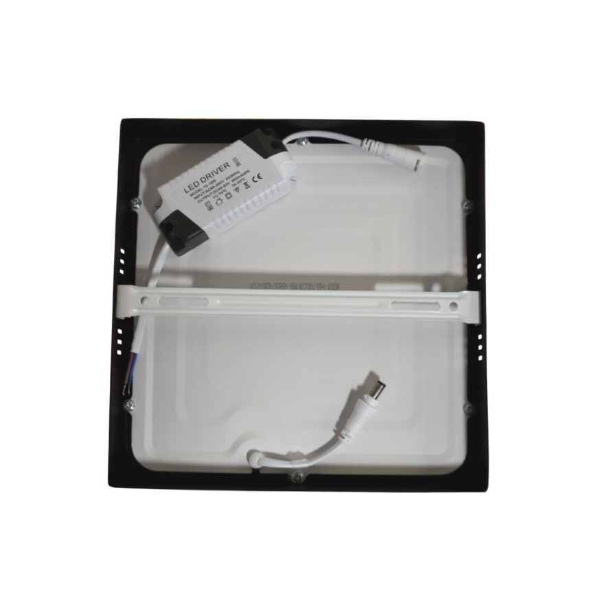 LED Stropné svietidlo GERRY LED/18W/230V 4000K čierna