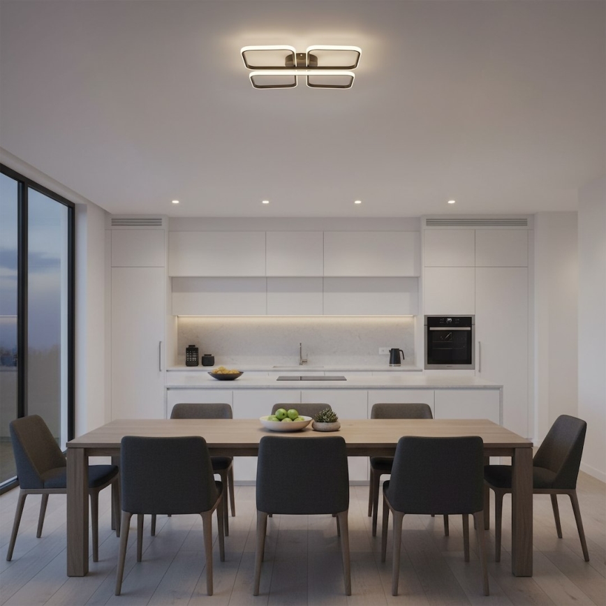 LED stropné svietidlo HIDALGO LED/40W/230V čierne