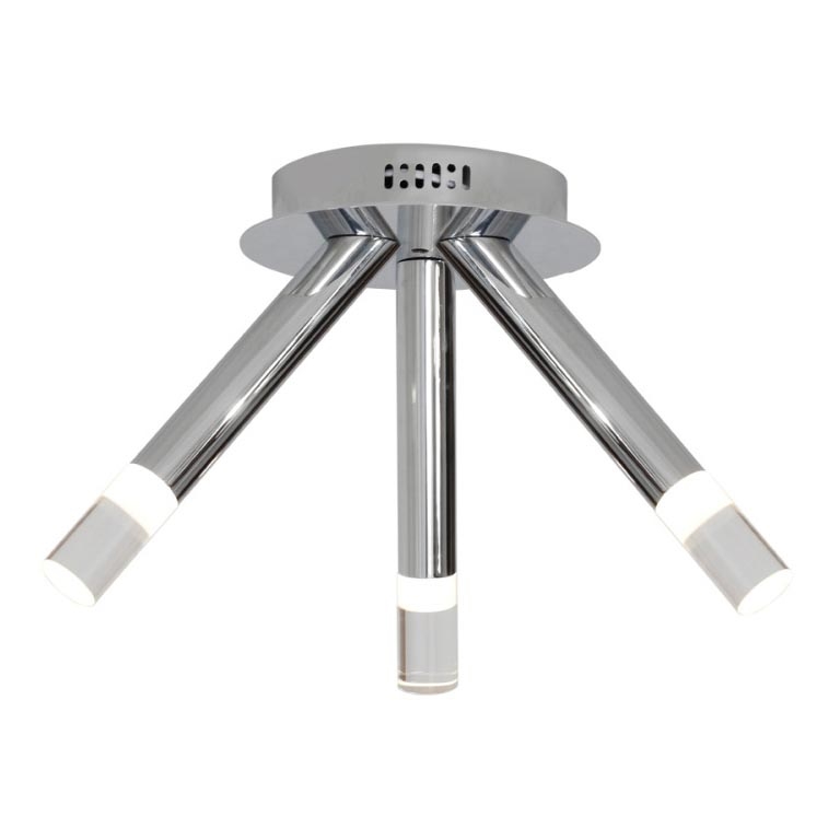 LED Stropné svietidlo ICE 3xLED/5W/230V lesklý chróm