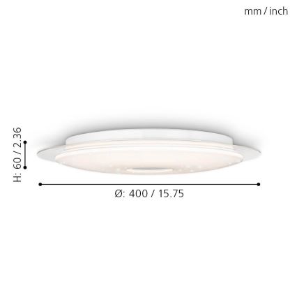 LED Stropné svietidlo IGROKA LED/18,8W/230V