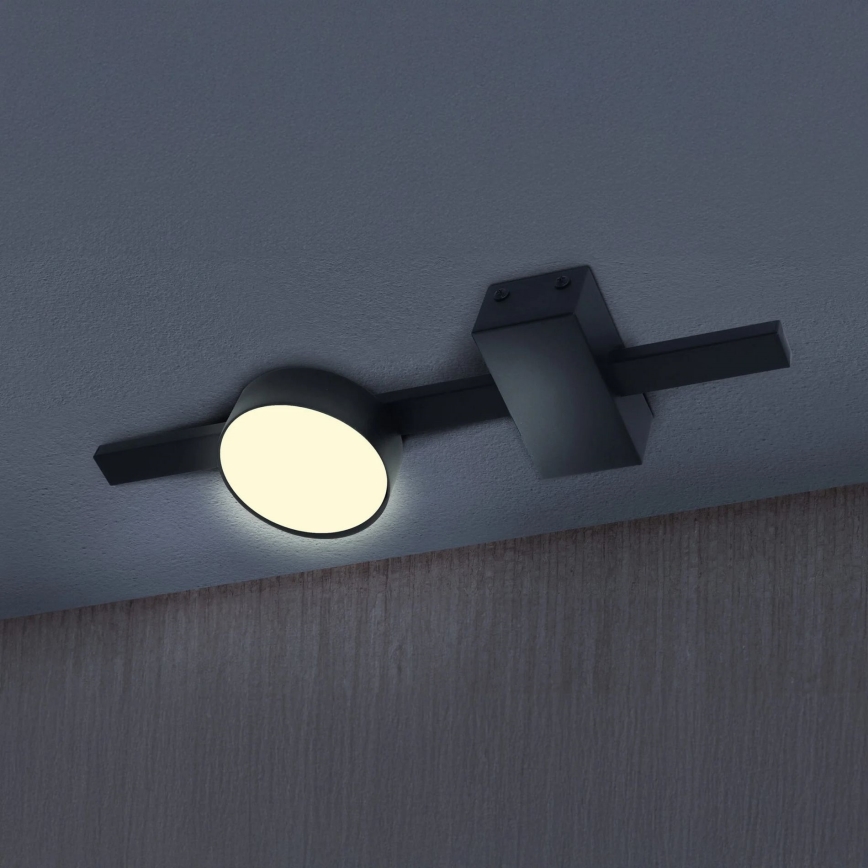 LED Stropné svietidlo JOY 1xGX53/6W/230V čierna