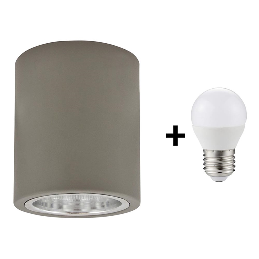 LED Stropné svietidlo JUPITER 1xE27/6W/230V 120x98 mm