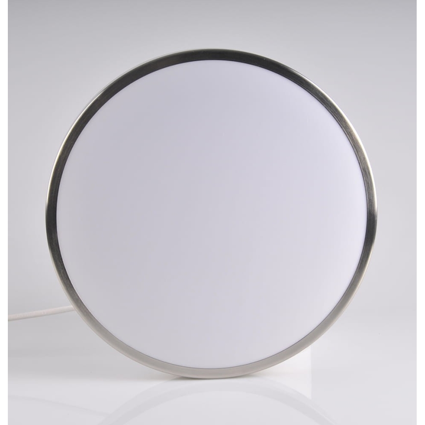LED Stropné svietidlo KERN LED/15W/230V nikel