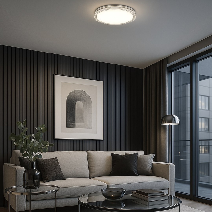 LED stropné svietidlo LAGO LED/36W/230V pr. 48 cm