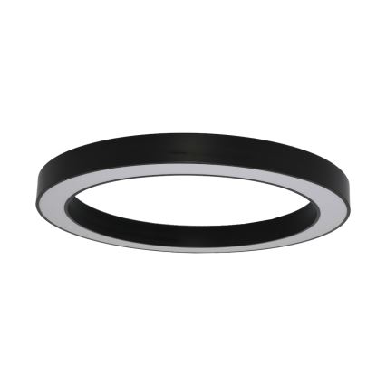 LED stropné svietidlo LED/100W/230V 3000/4000/6500K pr. 100 cm čierne