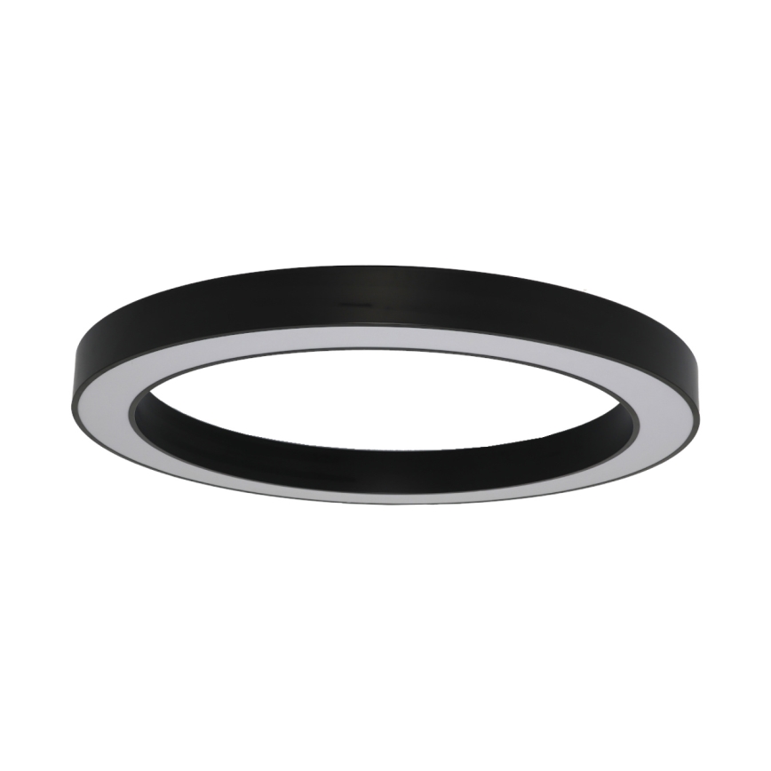 LED stropné svietidlo LED/100W/230V 3000/4000/6500K pr. 100 cm čierne