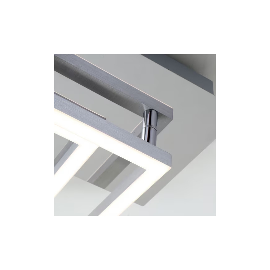 LED stropné svietidlo LED/10W/230V 3000K matný chróm