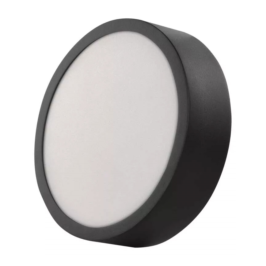 LED Stropné svietidlo NEXXO LED/12,5W/230V 3000/3500/4000K pr. 17 cm čierna
