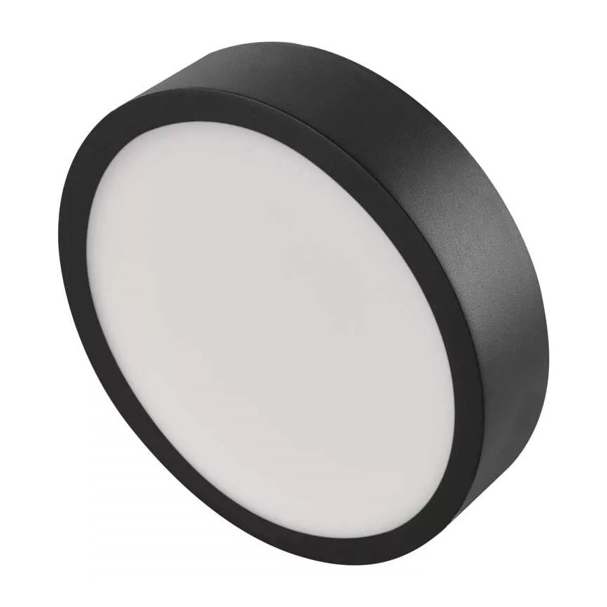LED Stropné svietidlo NEXXO LED/12,5W/230V 3000/3500/4000K pr. 17 cm čierna