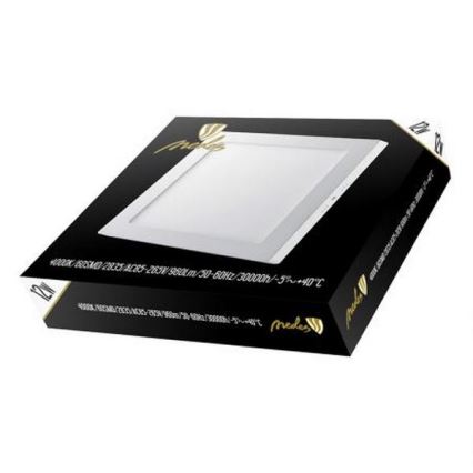 LED Stropné svietidlo LED/12W/230V 4000K 17,2x17,2 cm