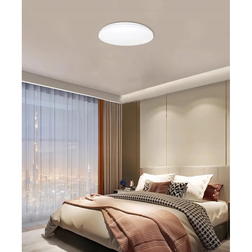 LED Stropné svietidlo LED/12W/230V 4000K pr. 21,5 cm biela+