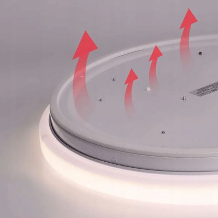 LED Stropné svietidlo LED/12W/230V 4000K pr. 21,5 cm biela+