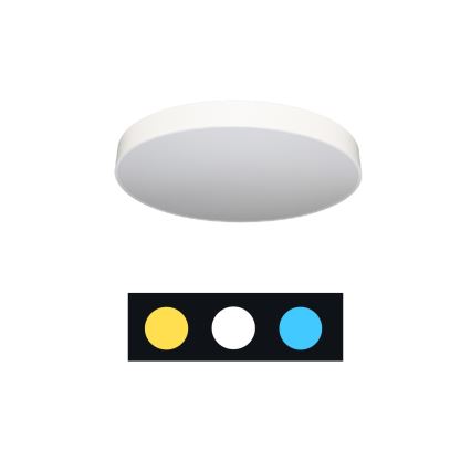 LED stropné svietidlo LED/135W/230V 3000/4000/6500K pr. 80 cm biela