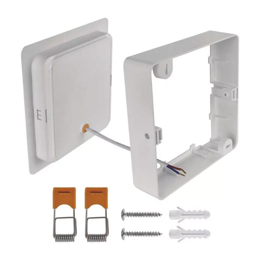 LED Stropné svietidlo LED/18W/230V 17x17 cm biela