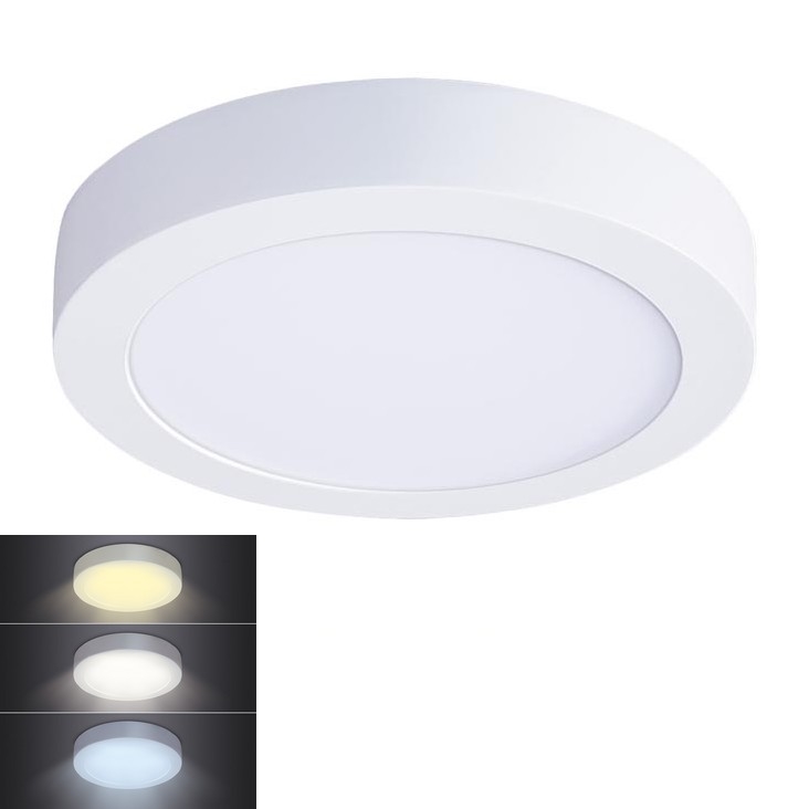 LED stropné svietidlo LED/18W/230V 3000/4000/6000K pr. 22,5 cm biele