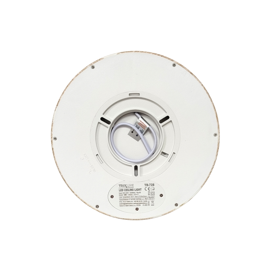 LED Stropné svietidlo LED/18W/230V 3000/4000/6500K pr. 23 cm béžová