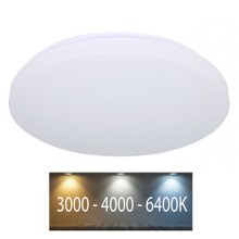 LED Stropné svietidlo LED/18W/230V 31cm 3000K/4000K/6400K mliečna