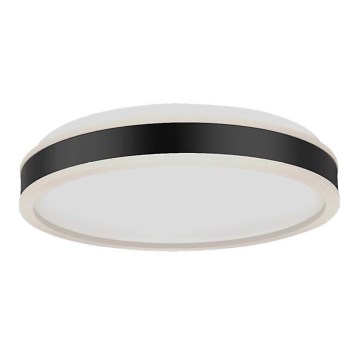 LED Stropné svietidlo LED/18W/230V 4000K čierna