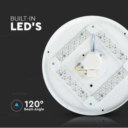 LED Stropné svietidlo LED/18W/230V pr. 31 cm 3000/4000/6400K