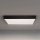 LED Stropné svietidlo LED/215W/230V 3000/4000/6500K 80x80 cm čierne