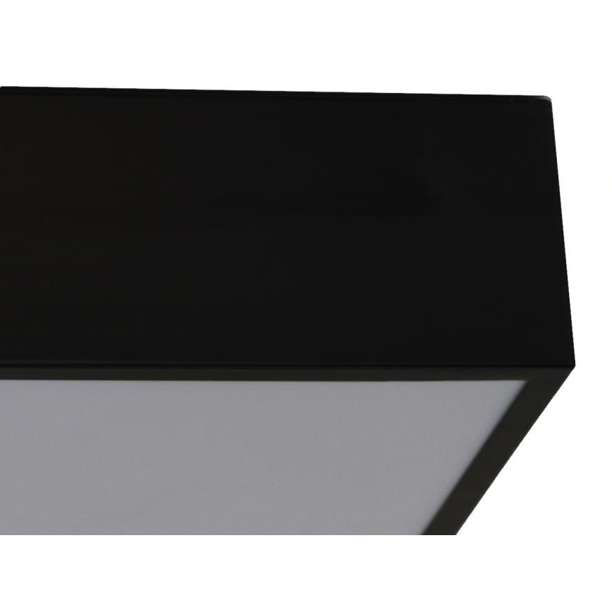 LED Stropné svietidlo LED/215W/230V 3000/4000/6500K 80x80 cm čierne