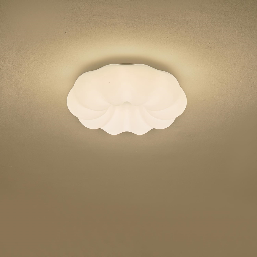 LED Stropné svietidlo LED/24W/230V 3000K čierna pr. 43 cm