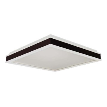 LED Stropné svietidlo LED/24W/230V 4000K 45x45 cm čierna